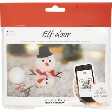 Nissens dörr Creativ Company Mini DIY Kit Snögubbe