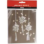 Virkning Creativ Company Mini DIY Kit Snöflingor