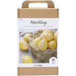 Marmorering Creativ Company DIY Kit Rosa/Gul