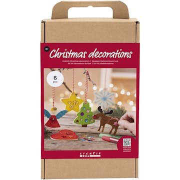 Juldekorationer Creativ Company DIY Kit Färgläggning