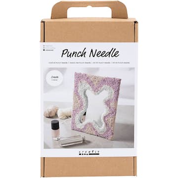 DIY-kit Creativ Company Punch Needle Spegel