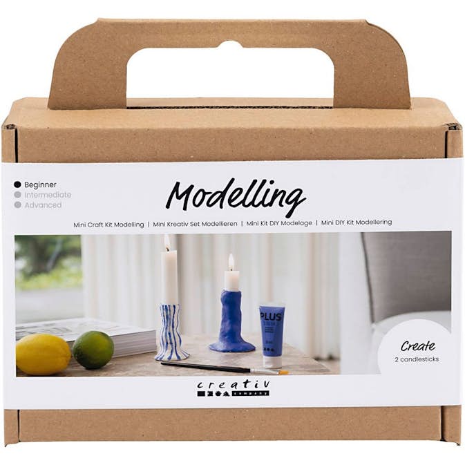 DIY-kit Creativ Company Modellera Ljusstake