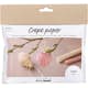 DIY-kit Creativ Company Kräppapper Ägg