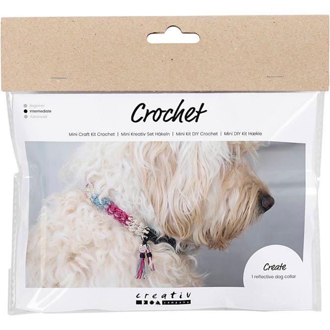 DIY-kit Creativ Company Virkning Hundhalsband