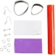 DIY-kit Creativ Company Smycken Marmorerade Örhängen