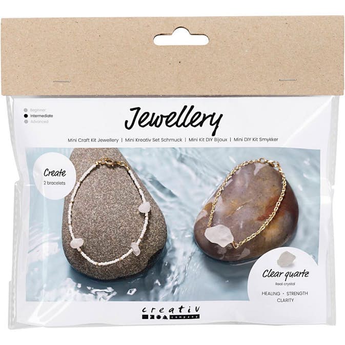 DIY-kit Creativ Company Smycken Bergskristall
