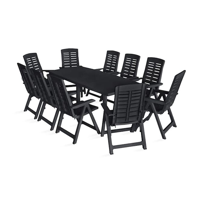 Matgrupp Utomhus VidaXL Beaumont 11 Delar