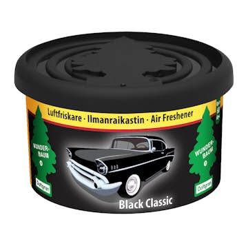 Luftfräschare Wunder-Baum Fiber Can Black Classic