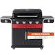 Hybridgrill Char-Broil Gas2Coal 2.0 4B, Gasolgrill/Kolgrill med 4 Brännare