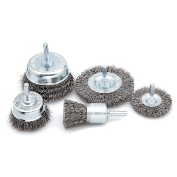 Stålborstset ETC 5DEL