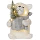 Dekorationsfigur Star Trading Joylight Isbjörn Gra