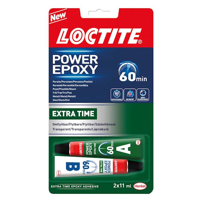 Lim Epoxylim Loctite 2x11 ml Universal