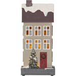 Dekoration Star Trading Hus Beige