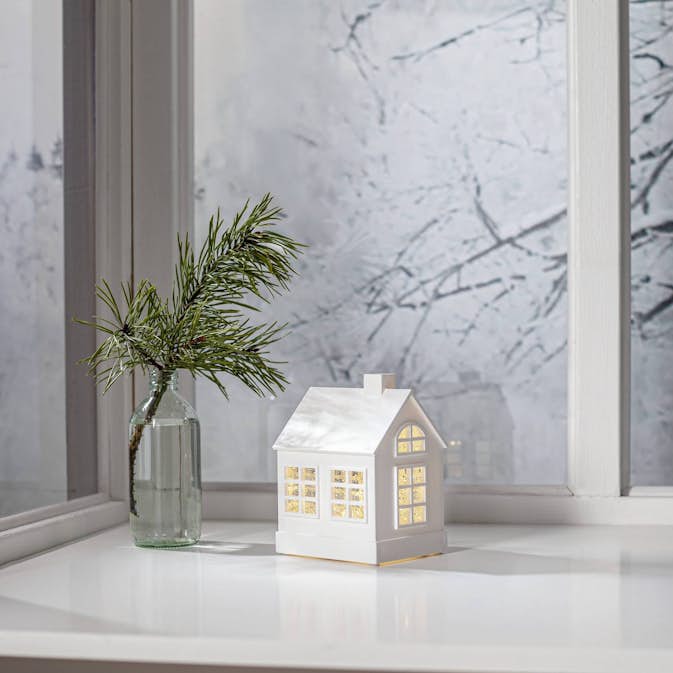 Inomhusdekoration Star Trading Vinter Hus