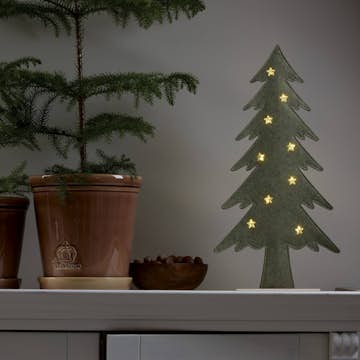 Inomhusdekoration Star Trading Fabbe Gran