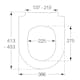 Toalettsits Pressalit Sway D2 994