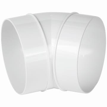 Böj Malmbergs 45° Ventilationskanal 100 mm