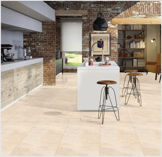 Klinker Netto Ceramika Dyna Silver Polished 60x120 cm