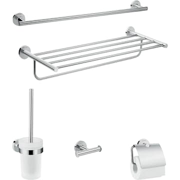 Tillbehörspaket Hansgrohe Logis 5 delar