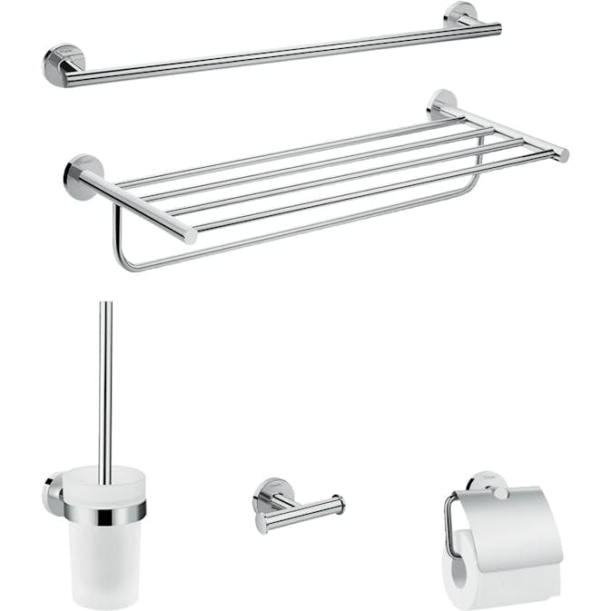 Tillbehörspaket Hansgrohe Logis 5 delar