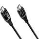 USB-C-kabel LogiLink Med display USB 2.0 PD 3.1 240W 1 m