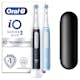 Eltandborste Oral-B iO3 Duo Matt Black/Ice Blue