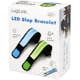 LED-reflexband LogiLink Slap-wrap 2-pack Blå + Grön