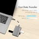 USB-C-Dockningsstation LogiLink 7-i-1 HDMI/VGA/RJ45/USB-C 100W PD