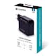 Laddare Champion 100W PD / QC Svart