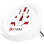 Reseadapter SKROSS Världen till Europa Jordad