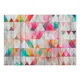 Fototapet Arkiio Självhäftande Rainbow Triangles