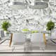 Fototapet Arkiio Självhäftande Alabaster Garden II 490x280