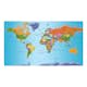 Fototapet XXL Arkiio World Map Colourful Geography II 500x280 cm