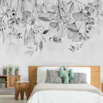 Fototapet Arkiio Foggy Nature Arkiio Grey