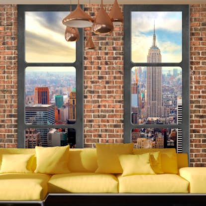 Fototapet Arkiio Självhäftande The View From The Window New York