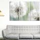 Akrylglastavla Arkiio Fluffy Dandelions