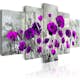 Akrylglastavla Arkiio Meadow: Purple Poppies