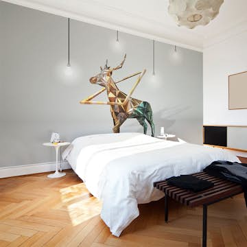 Fototapet Arkiio Rådjur 3D 450x270 cm