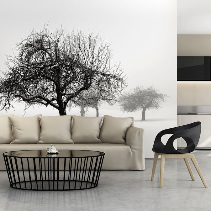 Fototapet Arkiio winter trees 450x270 cm