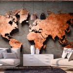 Fototapet Arkiio Copper Map