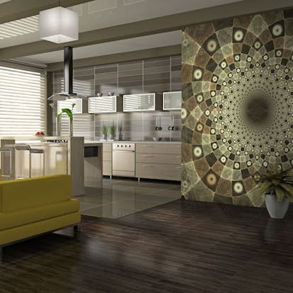 Fototapet Arkiio Brown Mosaic
