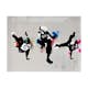 Fototapet Arkiio Monkey Dance Street Art
