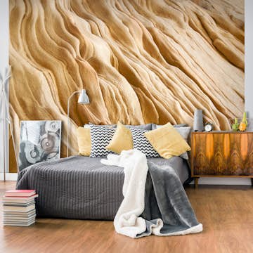 Fototapet Arkiio Wavy Sandstone Forms
