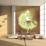 Fototapet Arkiio Maskros Sepia LFTNT1297