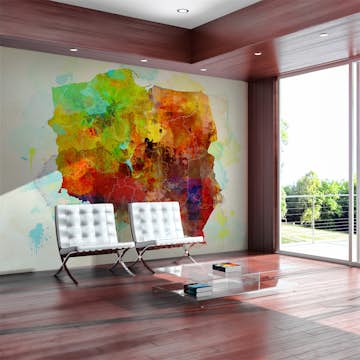 Fototapet Arkiio Map Poland