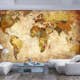 Fototapet Arkiio Självhäftande Old World Map