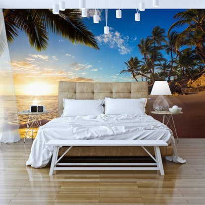 Fototapet Arkiio Självhäftande Tropical Beach