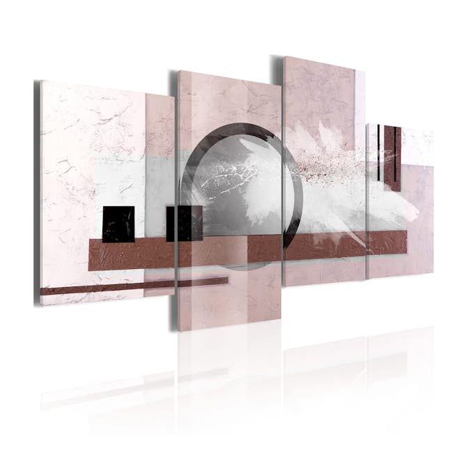 Tavla Arkiio Abstraktion Med En Pärla 80x45