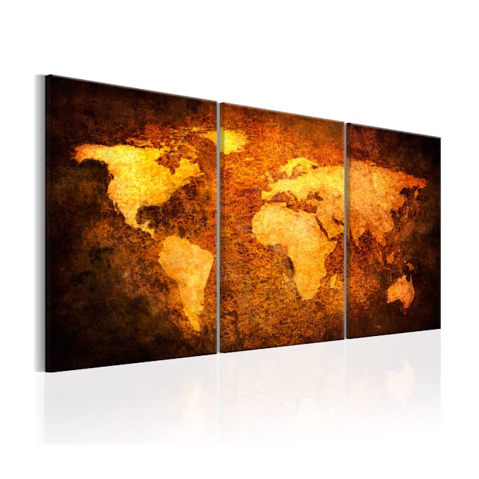 Tavla Arkiio Rusty Continents 120x60