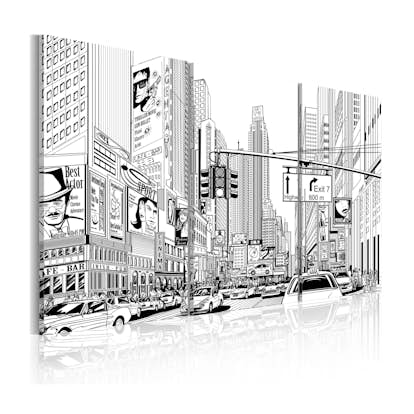 Tavla Arkiio Black & White Comic Style